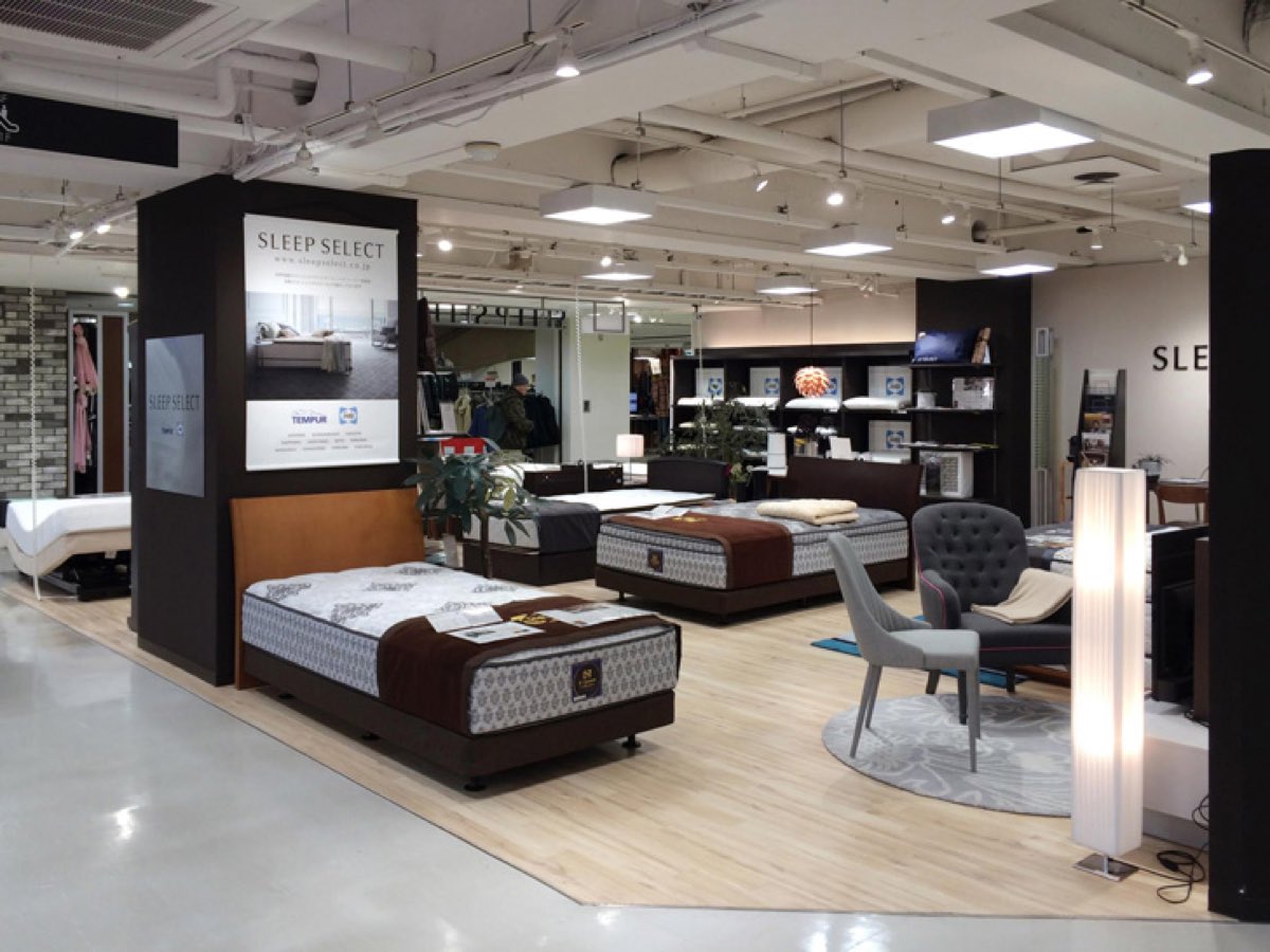 SLEEPSELECT ショールーム